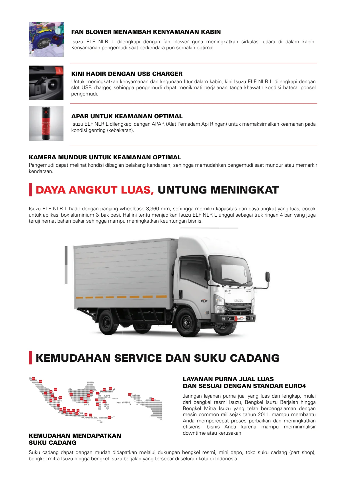 Harga Isuzu Jabodetabek harga isuzu elf nlr l jabodetabek brosur spesifikasi halaman 03