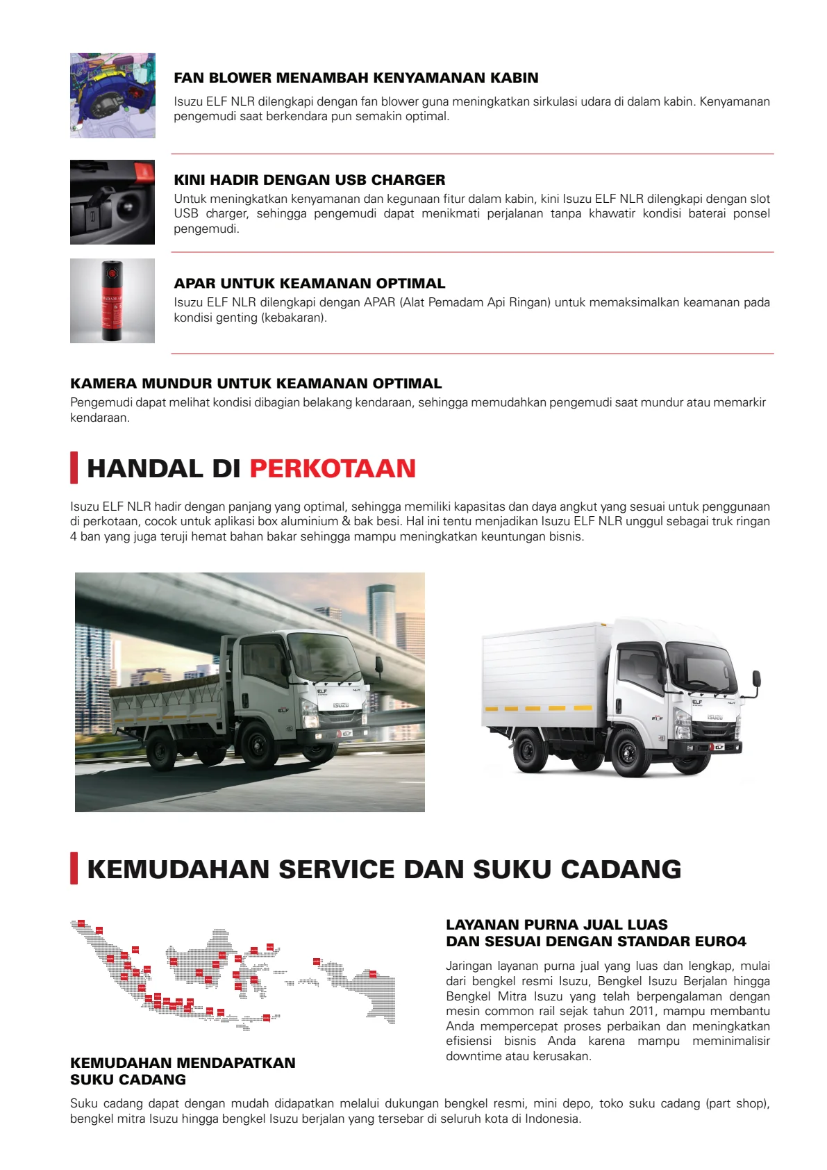Harga Isuzu Jabodetabek harga isuzu elf nlr jabodetabek brosur spesifikasi halaman 03