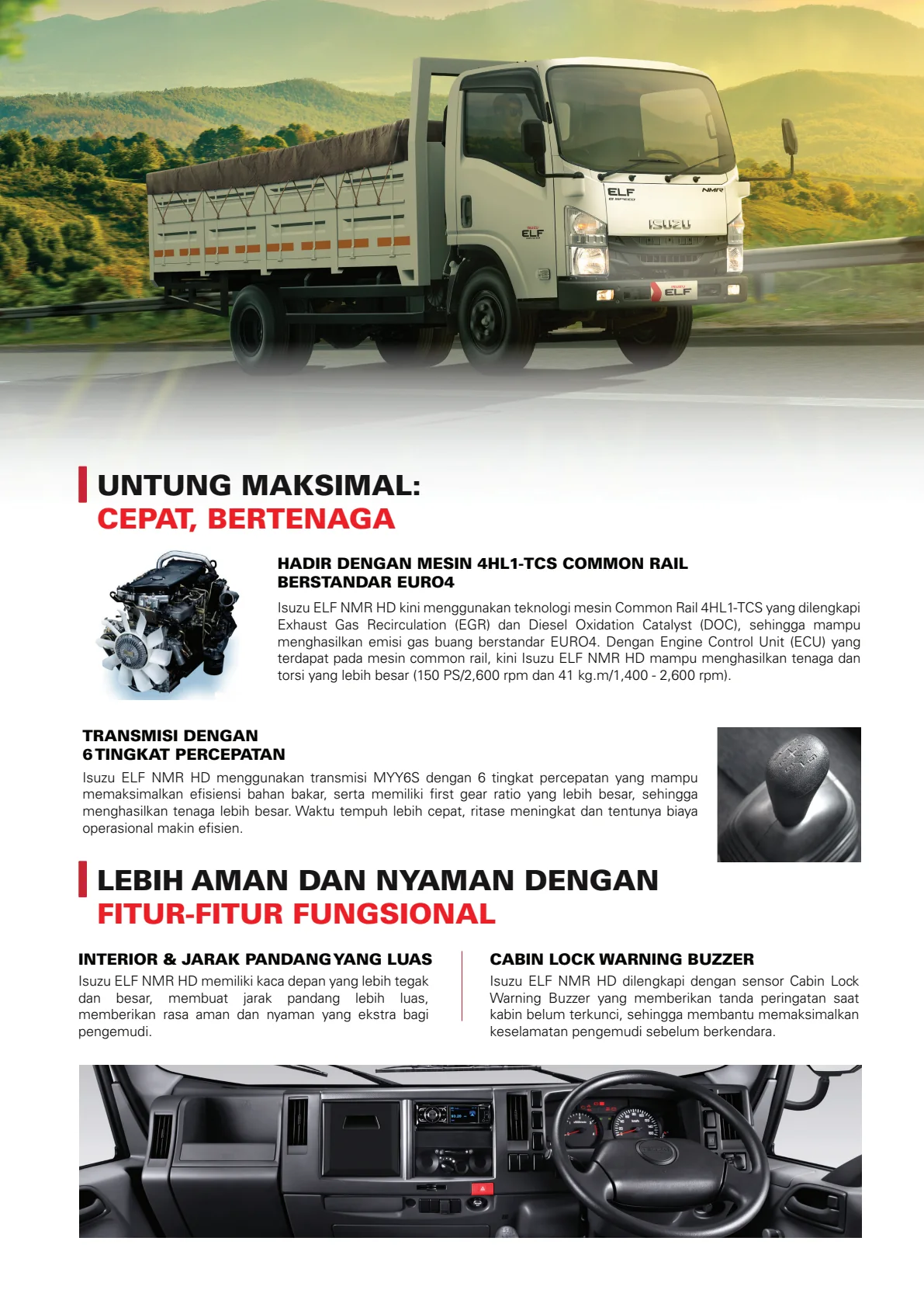 Harga Isuzu Jabodetabek harga isuzu elf nmr hd jabodetabek brosur spesifikasi halaman 02